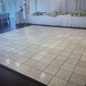 White Dance Floor