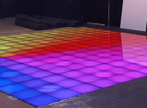 Illuminated DMX Dance Floors