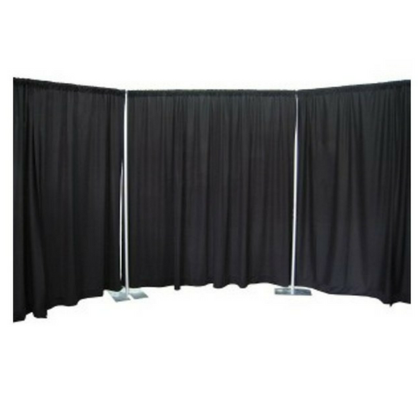 Black Curtain Drape