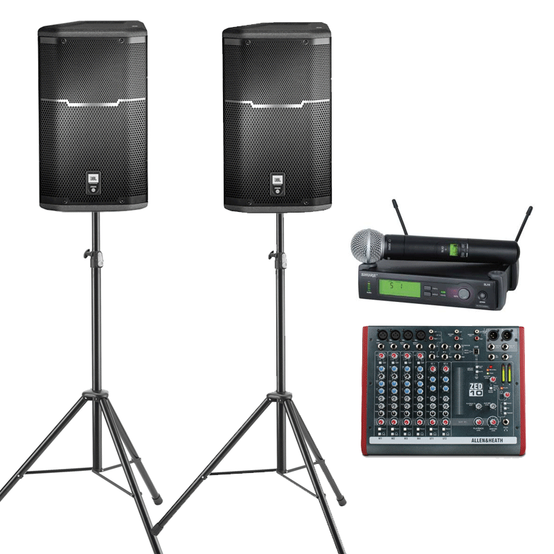 Microphone System 2 - Wireless Mic up to 100 people