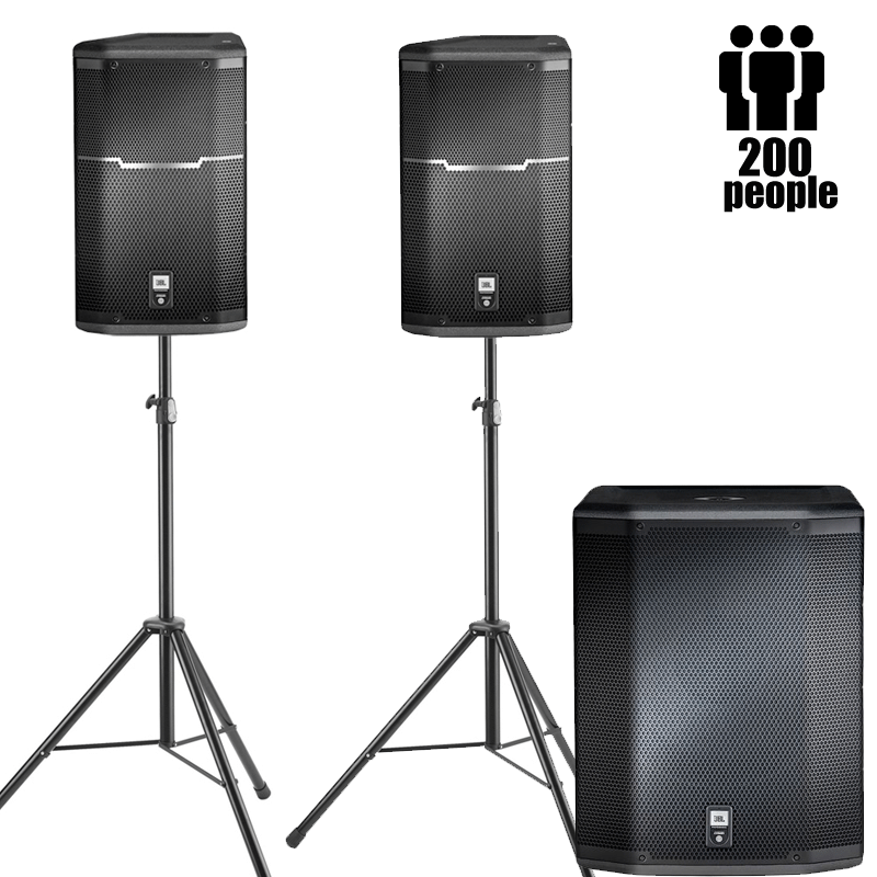 Sound System 200 - Up To 200 People